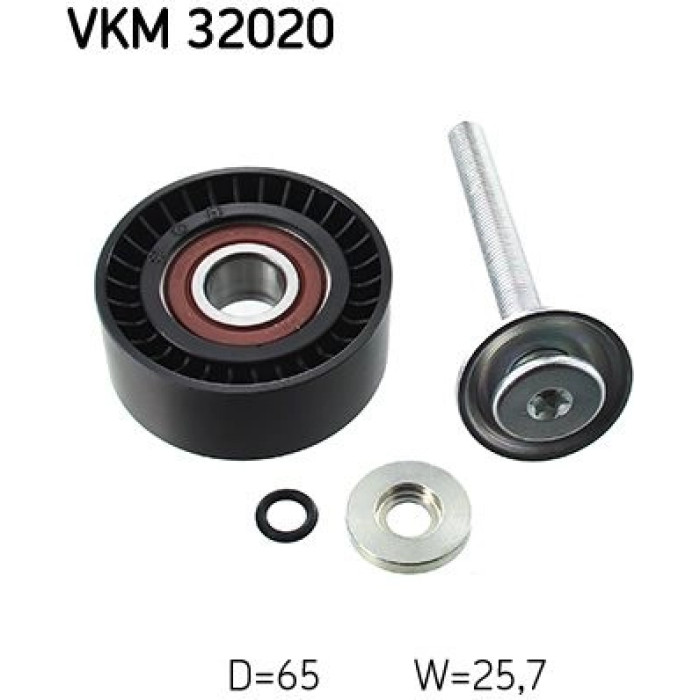 SKF Keilrippenriemen-Spannrolle VKM 32020 SKF Keilrippenriemen-Spannrolle VKM 32020
