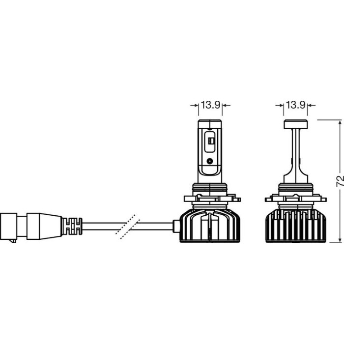 OSRAM NIGHT BREAKER LED SMART H10 | zugelassene LED-Nebelscheinwerferlampen OSRAM NIGHT BREAKER LED SMART H10 | zugelassene LED-Nebelscheinwerferlampen