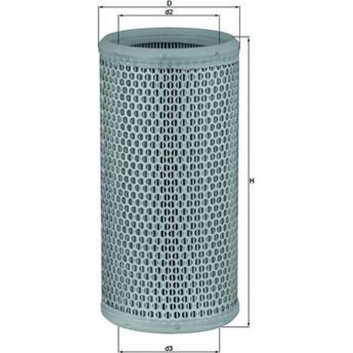 MAHLE Luftfilter LX 519 MAHLE Luftfilter LX 519