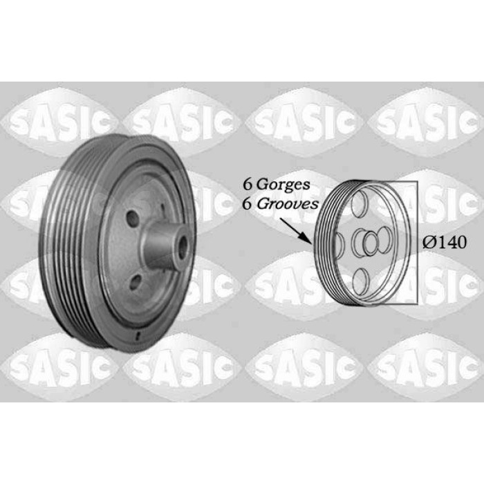 SASIC Riemenscheibe, Kurbelwelle 2156055 SASIC Riemenscheibe, Kurbelwelle 2156055