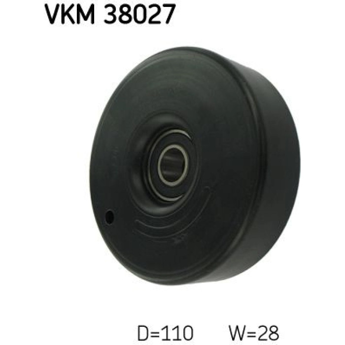 SKF Keilrippenriemen-Umlenkrolle VKM 38027