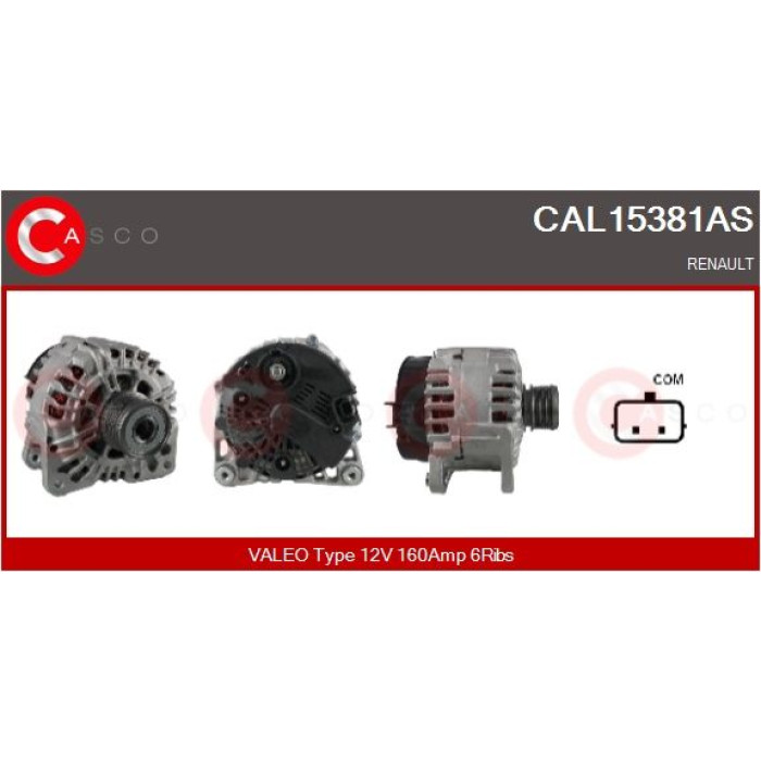 CASCO Generator CAL15381AS CASCO Generator CAL15381AS