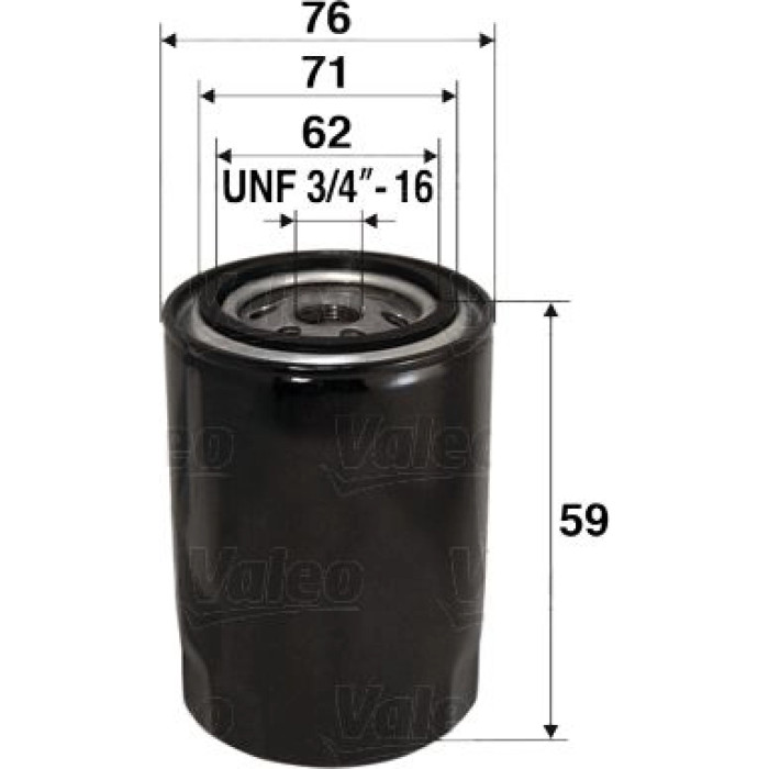 Valeo Ölfilter 586065 Valeo Ölfilter 586065