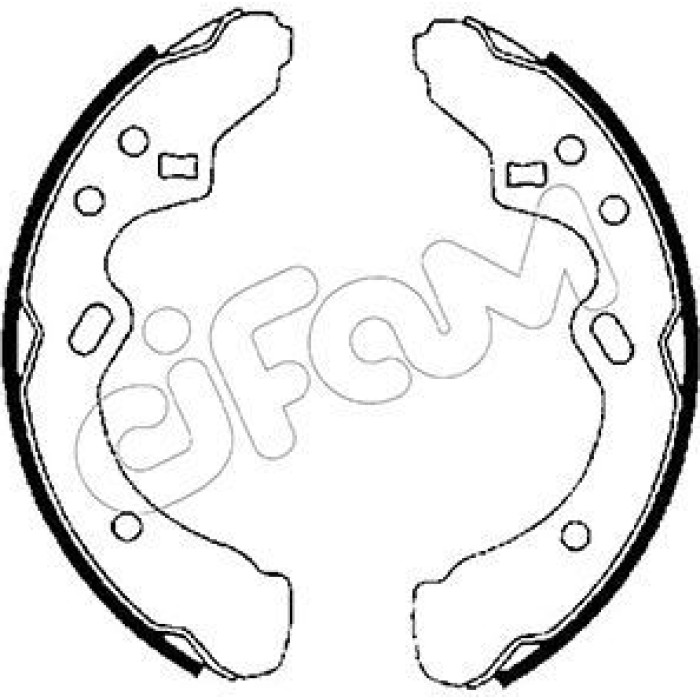 CIFAM Bremsbackensatz 153-204
