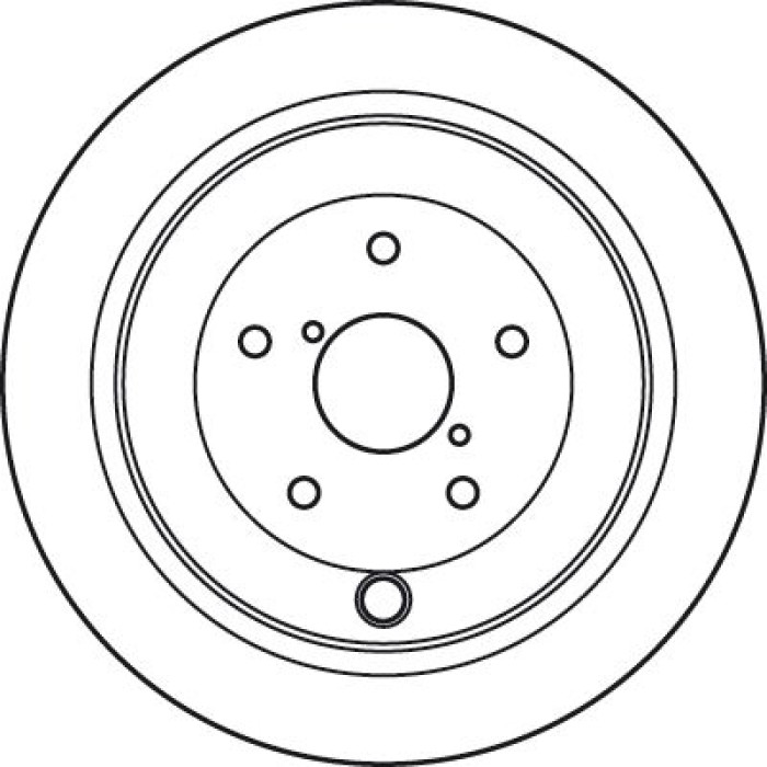 TRW Bremsscheibe Hinterachse DF4929 TRW Bremsscheibe Hinterachse DF4929