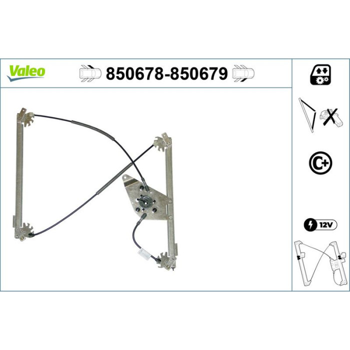 VALEO 850678 Fensterheber VALEO 850678 Fensterheber