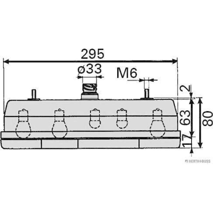 Herth+Buss Elparts Rücklicht 83840504 Herth+Buss Elparts Rücklicht 83840504