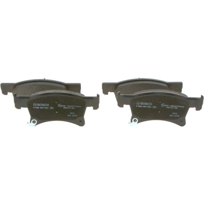 Bosch Bremsbelagsatz Vorderachse 0 986 494 823 Bosch Bremsbelagsatz Vorderachse 0 986 494 823