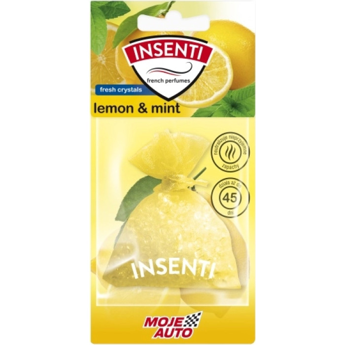 MOJE AUTO AMT15-006 Insenti Duftbeutel 20 g – Zitrone & Minze MOJE AUTO AMT15-006 Insenti Duftbeutel 20 g – Zitrone & Minze
