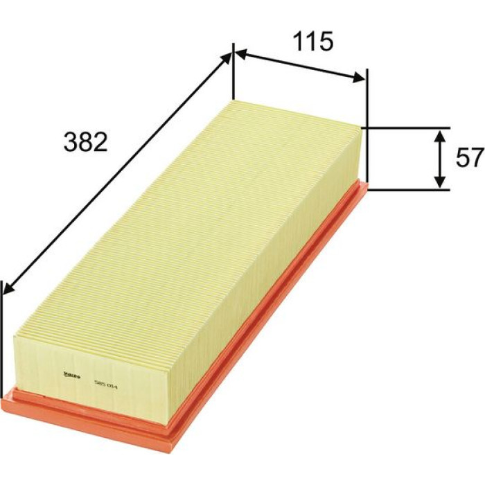 Valeo Luftfilter 585014