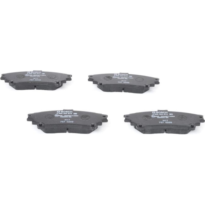 0 986 494 873 Bosch Bremsbelagsatz Premium 0 986 494 873 0 986 494 873 Bosch Bremsbelagsatz Premium 0 986 494 873