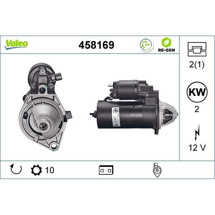 Valeo Anlasser 458169
