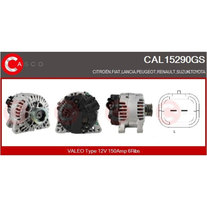 CASCO Generator CAL15290GS CASCO Generator CAL15290GS