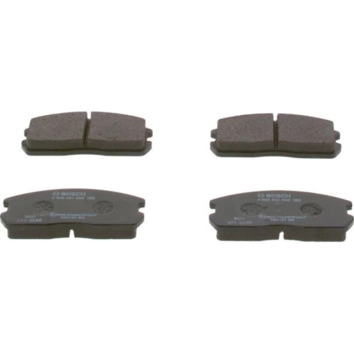 Bosch Bremsbelagsatz 0 986 491 260 Bosch Bremsbelagsatz 0 986 491 260