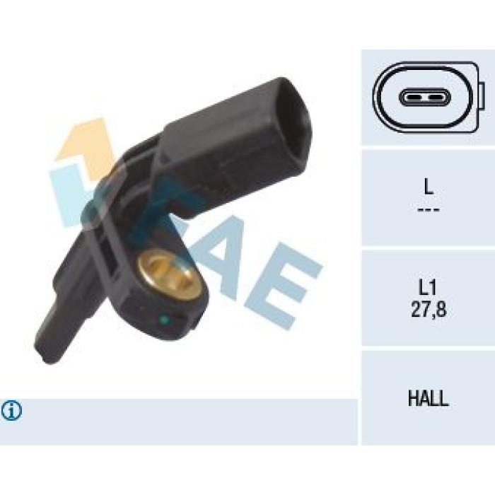 FAE Sensor, Raddrehzahl 78012 FAE Sensor, Raddrehzahl 78012