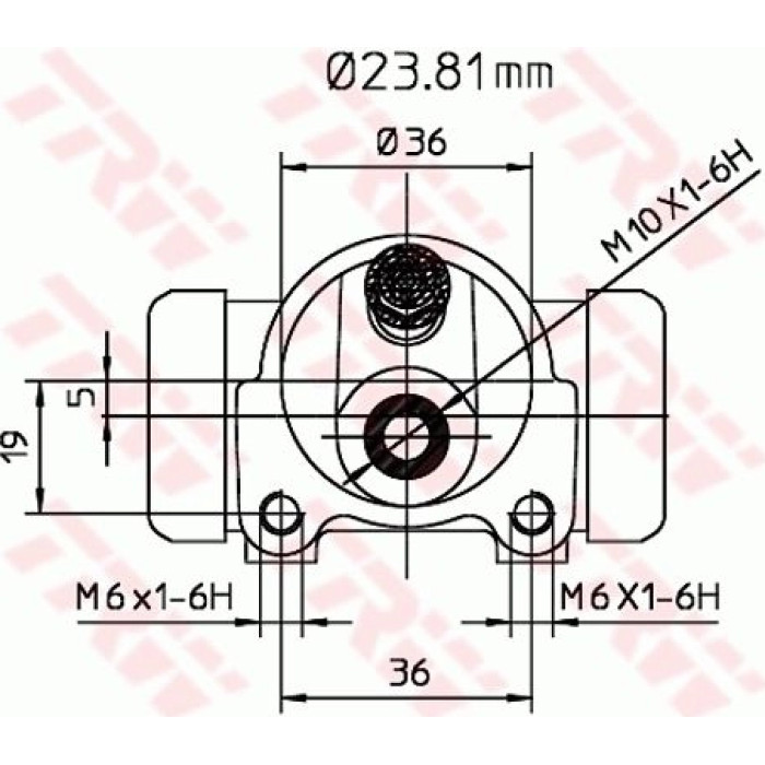 TRW Radbremszylinder BWK119 TRW Radbremszylinder BWK119