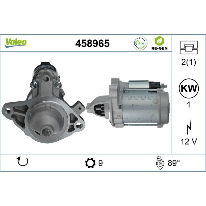 Valeo Anlasser 458965 Valeo Anlasser 458965