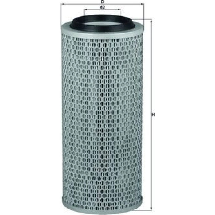 MAHLE Luftfilter LX 200 MAHLE Luftfilter LX 200