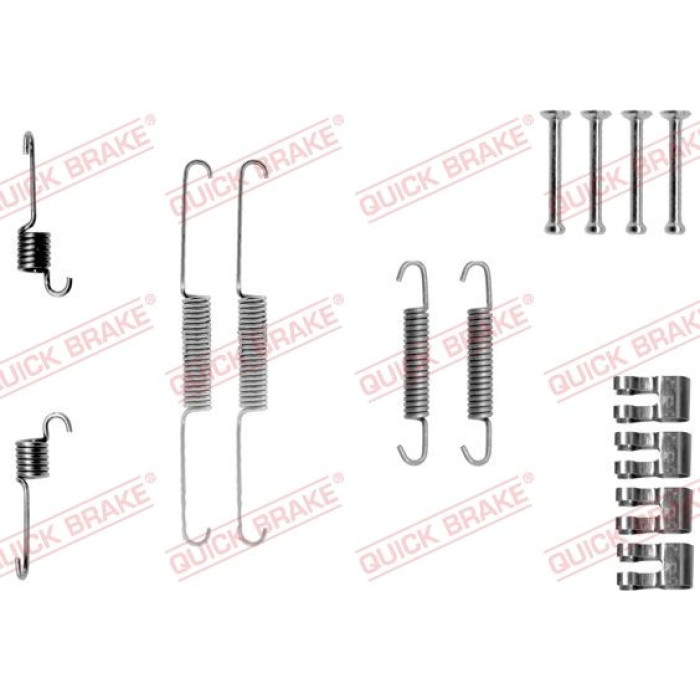 Quick Brake Montagesatz für Bremsbacken 105-0763 Quick Brake Montagesatz für Bremsbacken 105-0763