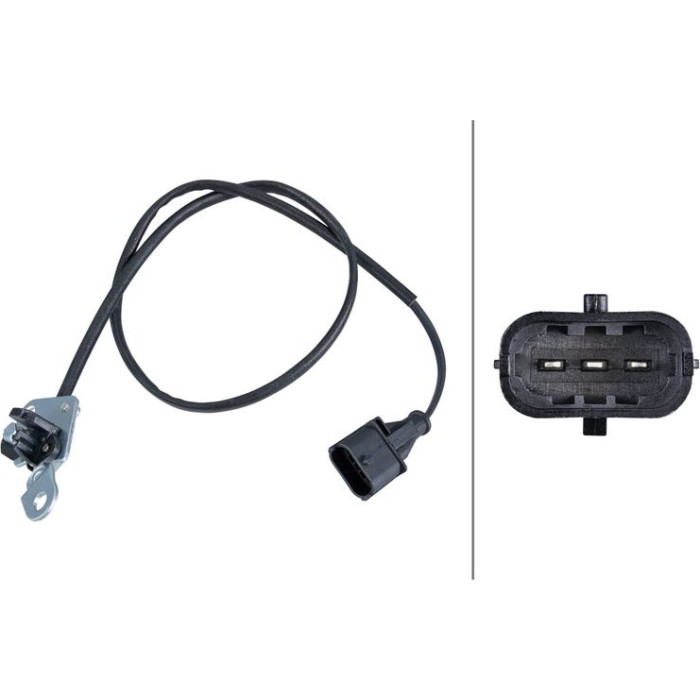 HELLA Sensor, Nockenwellenposition 6PU 009 121-821 HELLA Sensor, Nockenwellenposition 6PU 009 121-821