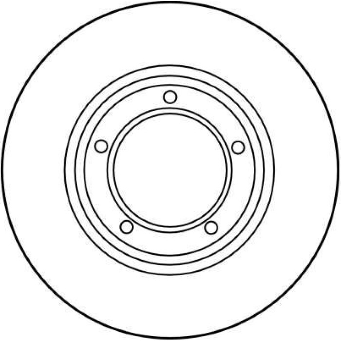 TRW Bremsscheibe Land Rover Defen/Disc 298X14 DF1833