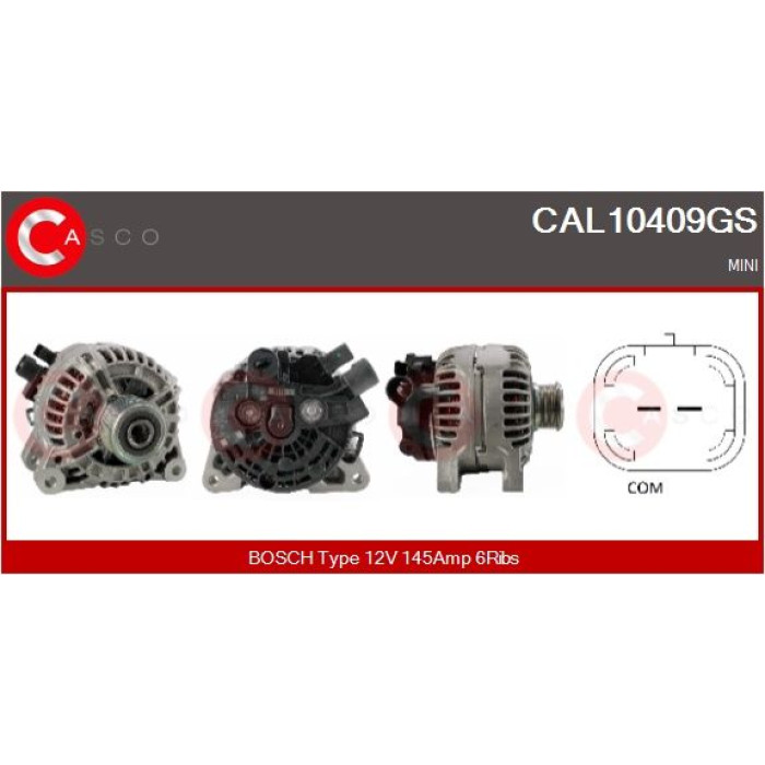 CASCO Generator CAL10409GS CASCO Generator CAL10409GS