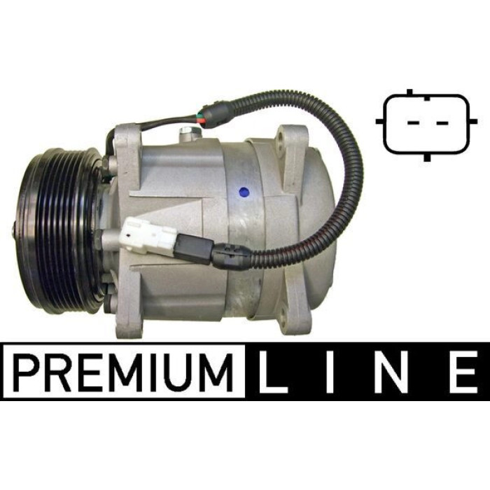 ACP 1093 000P MAHLE Klimakompressor 1093 000P, 12 V, V5, R134a – u. a. für Peugeot 406 (8B), 406 Break (8E/F), Citroën Xantia (X1_, X2_) – OE Nummer 6453AQ - l ACP 1093 000P MAHLE Klimakompressor 1093 000P, 12 V, V5, R134a – u. a. für Peugeot 406 (8B), 406 Break (8E/F), Citroën Xantia (X1_, X2_) – OE Nummer 6453AQ - l