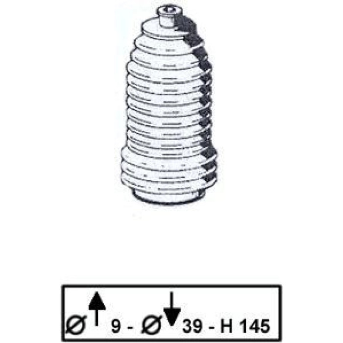 TRW Lenkmanschette JBE191 TRW Lenkmanschette JBE191