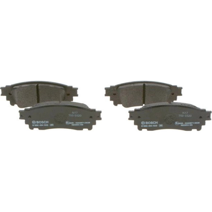 Bosch Bremsbelagsatz 0 986 494 822 Bosch Bremsbelagsatz 0 986 494 822