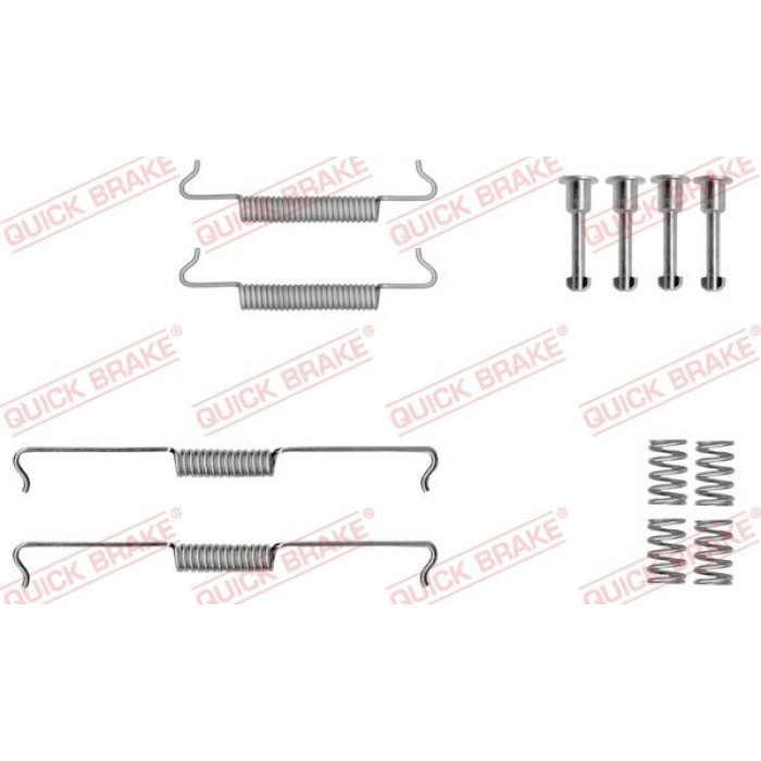 Quick Brake Zubehörsatz für Trommelbremsbacken 105-0041