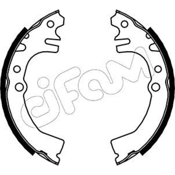CIFAM Bremsbackensatz 153-038 CIFAM Bremsbackensatz 153-038