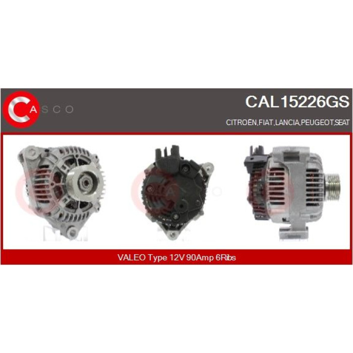 CASCO Generator CAL15226GS CASCO Generator CAL15226GS