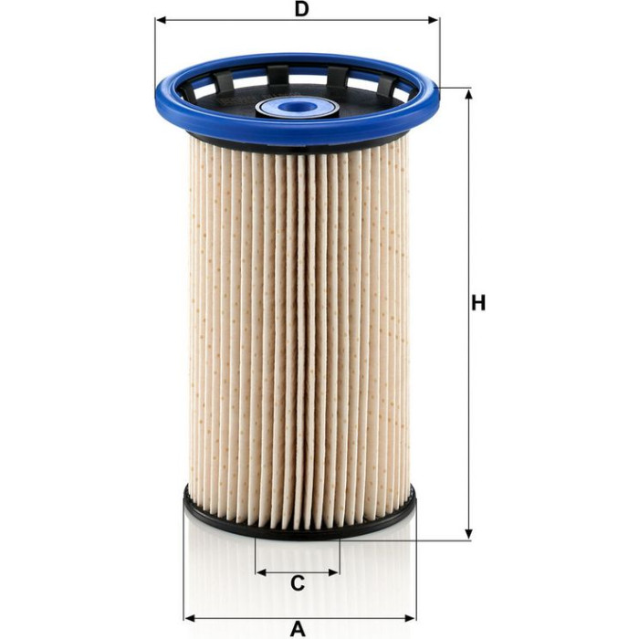 MANN-FILTER Kraftstofffilter PU 8008 MANN-FILTER Kraftstofffilter PU 8008