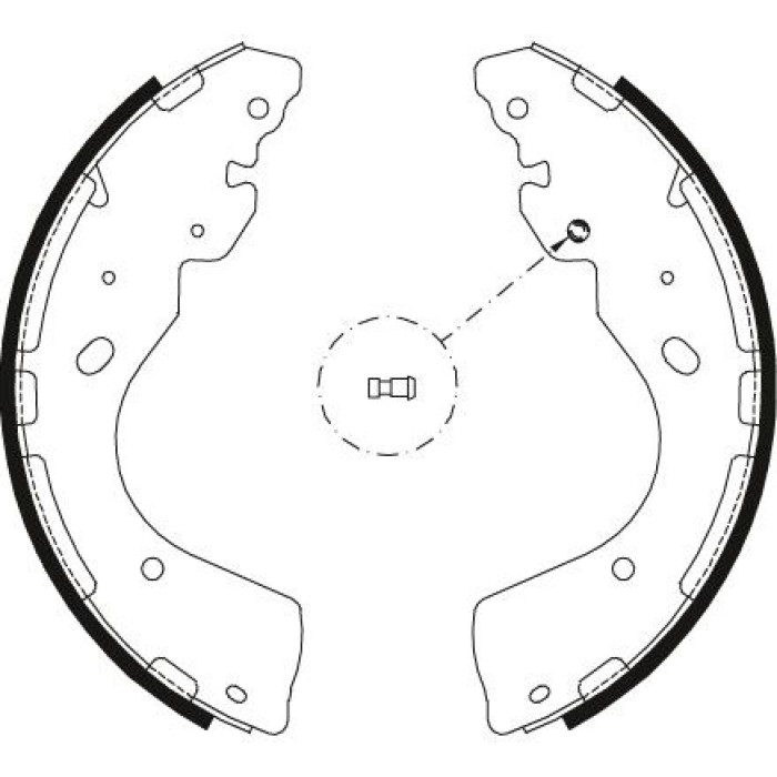 TRW Bremsbackensatz GS8797