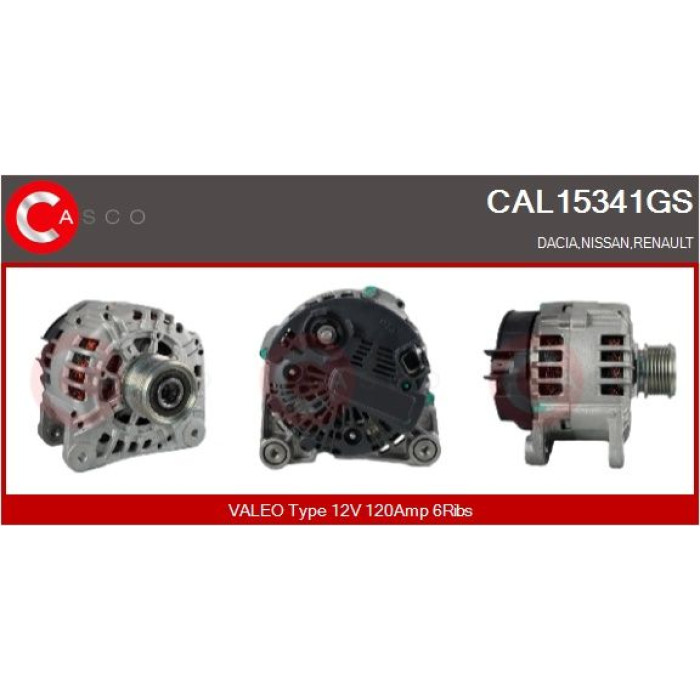 CASCO Generator CAL15341GS CASCO Generator CAL15341GS