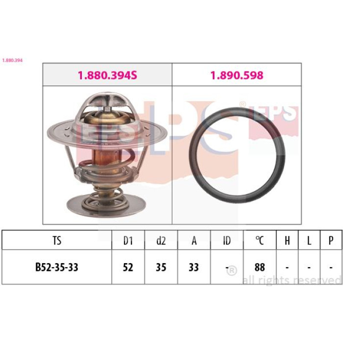 EPS Thermostat 1.880.394 EPS Thermostat 1.880.394