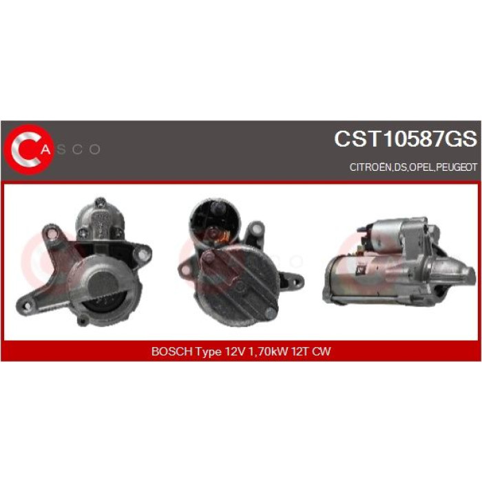 CASCO Anlasser CST10587GS CASCO Anlasser CST10587GS