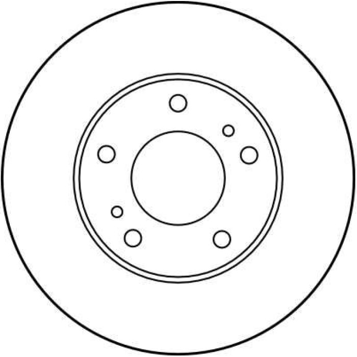 TRW Bremsscheibe DF3112 TRW Bremsscheibe DF3112