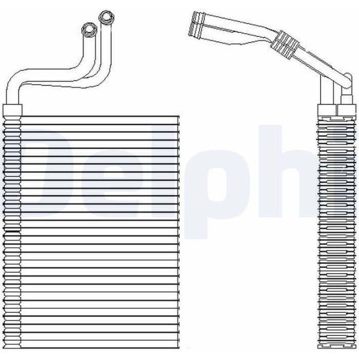 TSP0525197 Delphi Klimaverdampfer TSP0525197