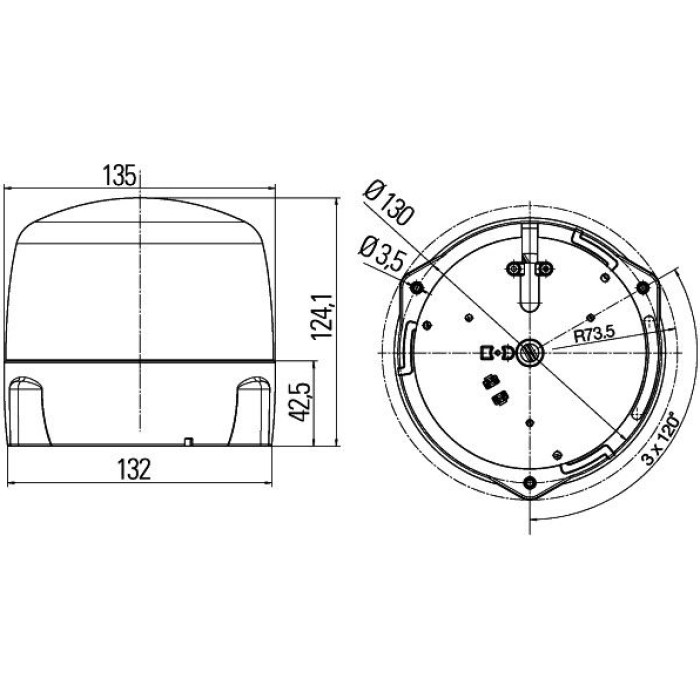 2RL 010 979-001 HELLA Rundumkennleuchte 2RL 010 979-001 2RL 010 979-001 HELLA Rundumkennleuchte 2RL 010 979-001