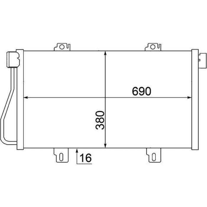 MAHLE Kondensator, Klimaanlage AC 529 000S MAHLE Kondensator, Klimaanlage AC 529 000S