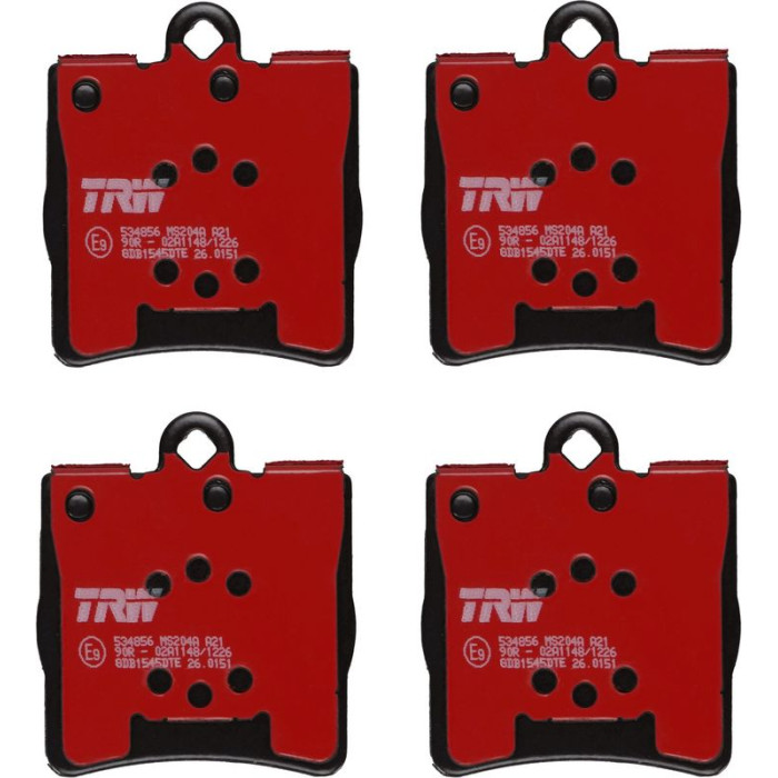 TRW Bremsbelagsatz Mercedes-Benz W203/R171 00-11 Dtec Cotec GDB1545DTE TRW Bremsbelagsatz Mercedes-Benz W203/R171 00-11 Dtec Cotec GDB1545DTE