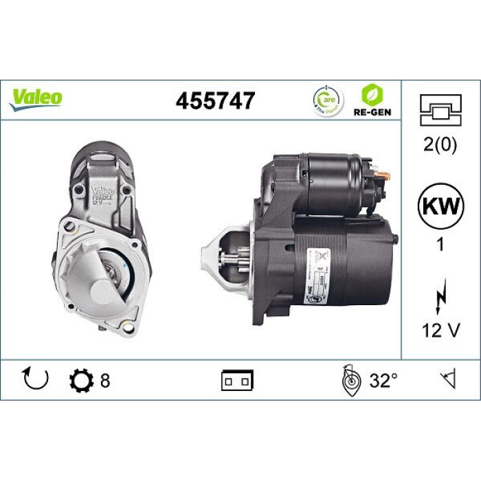 Valeo Anlasser 726151 Valeo Anlasser 726151