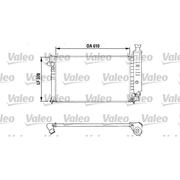 Valeo Motorkühler 810919