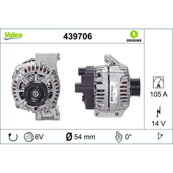 Valeo Lichtmaschine 439706