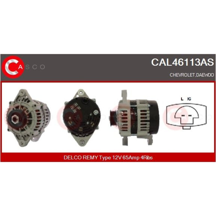 CASCO Generator CAL46113AS CASCO Generator CAL46113AS