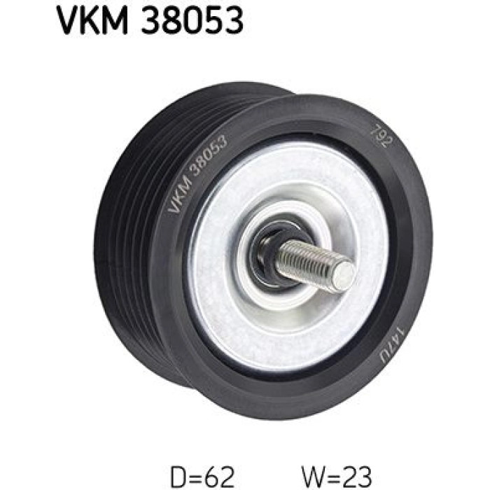 SKF Keilrippenriemen-Spannrolle VKM 38053