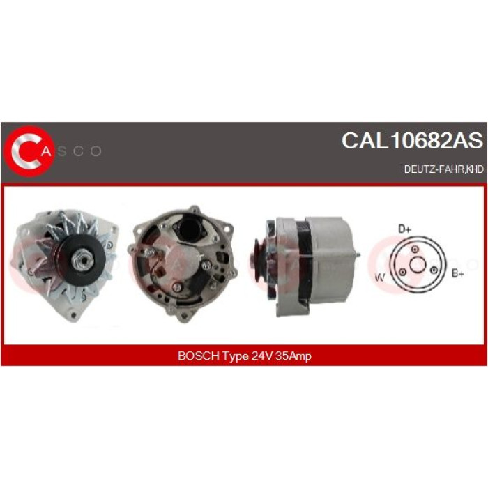 CASCO Generator CAL10682AS CASCO Generator CAL10682AS