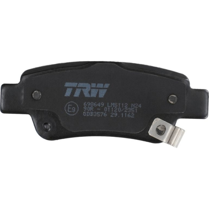 TRW Bremsbeläge Hinterachse GDB3576 TRW Bremsbeläge Hinterachse GDB3576