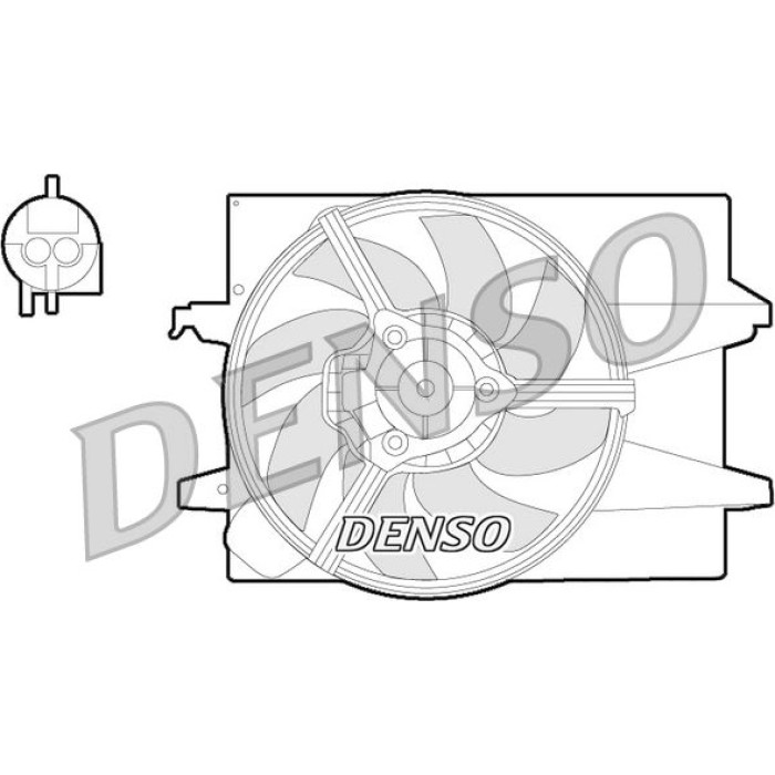 Denso Kühlerlüfter DER32010